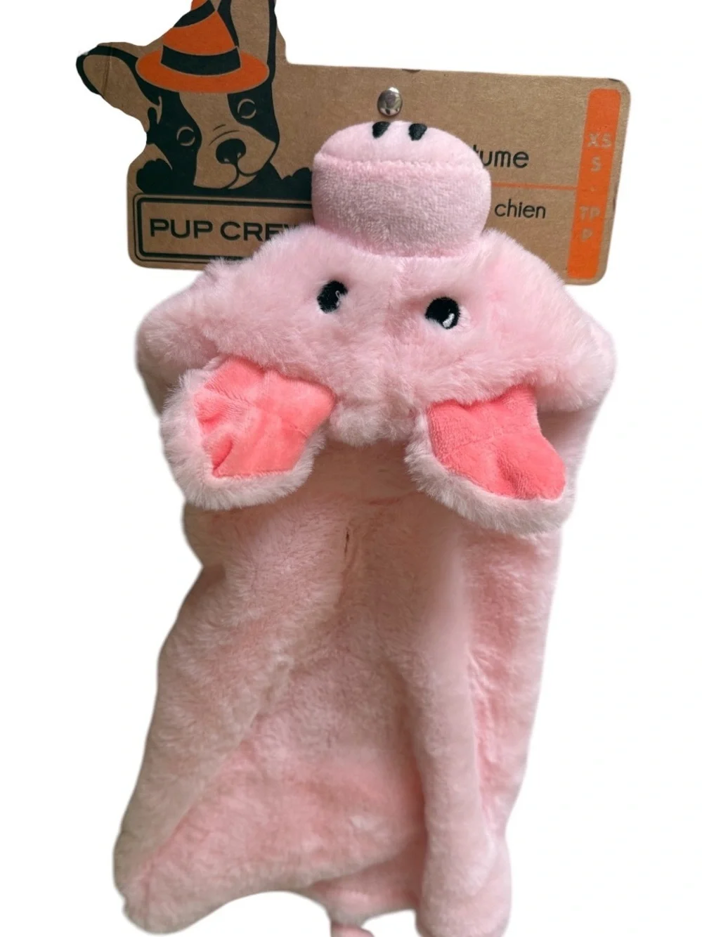 NWT Pup Crew Pink Pig Dog Halloween Costume XS/S